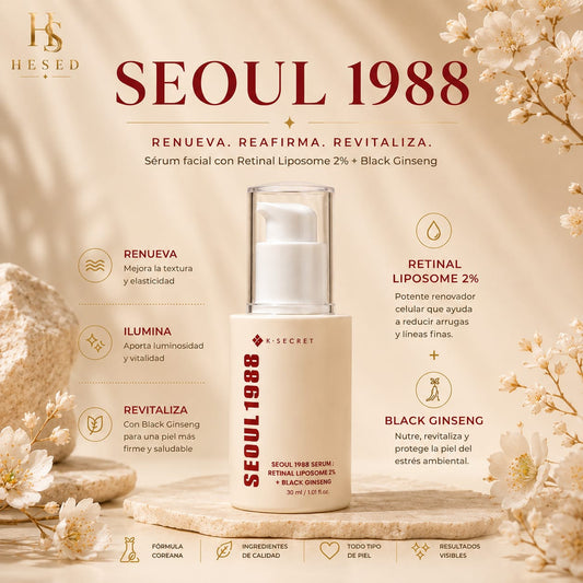 SEOUL 1988 SERUM RETINAL LIPOSOME 2% + BLACK GINSENG